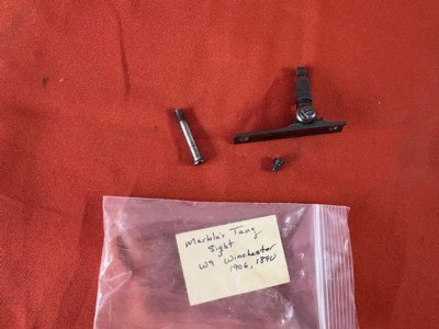 VINTAGE MARBLE'S TANG SIGHT FOR WINCHESTER 1906 & 1890 ~ W9