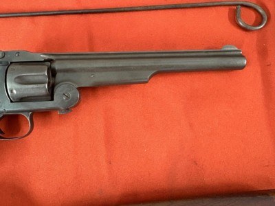 SMITH & WESSON MODEL 3 AMERICAN 2ND MODEL REVOLVER WITH STOCK ~ CALIBER 44 HENRY~ - Image 9 of 25
