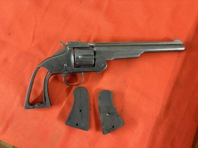 SMITH & WESSON MODEL 3 AMERICAN 2ND MODEL REVOLVER WITH STOCK ~ CALIBER 44 HENRY~ - Image 22 of 25