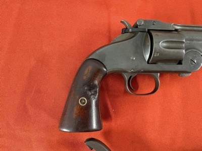 SMITH & WESSON MODEL 3 AMERICAN 2ND MODEL REVOLVER WITH STOCK ~ CALIBER 44 HENRY~ - Image 8 of 25