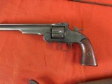 SMITH & WESSON MODEL 3 AMERICAN 2ND MODEL REVOLVER WITH STOCK ~ CALIBER 44 HENRY~ - 15 of 25