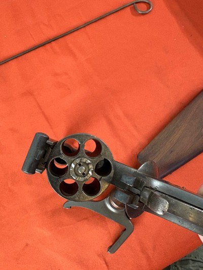 SMITH & WESSON MODEL 3 AMERICAN 2ND MODEL REVOLVER WITH STOCK ~ CALIBER 44 HENRY~ - Image 24 of 25