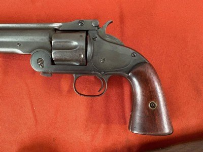 SMITH & WESSON MODEL 3 AMERICAN 2ND MODEL REVOLVER WITH STOCK ~ CALIBER 44 HENRY~ - Image 12 of 25