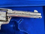 COLT SINGLE ACTION ARMY ~ FULL ENGRAVED ~ CARVED IVORY GRIPS ~ BEAUTIFUL ! - 7 of 25