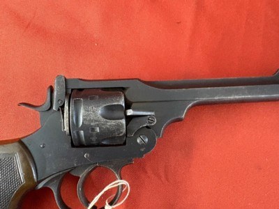WWl WEBLEY MK VI REVOLVER 455 / 45ACP - Image 7 of 15
