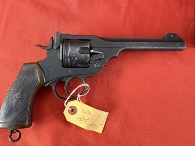 WWl WEBLEY MK VI REVOLVER 455 / 45ACP - Image 1 of 15