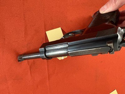 WWll NAZI GERMAN MAUSER P38byf 43 SEMI AUTO PISTOL - Image 9 of 14