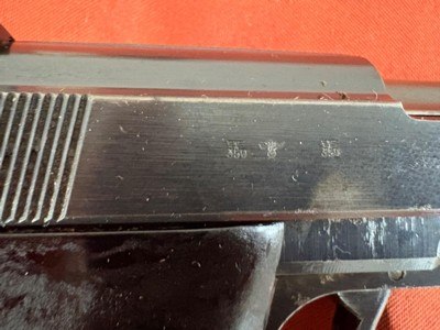 WWll GERMAN NAZI P38 SEMI AUTO PISTOL 9MM WALTHER AC42 - Image 7 of 19