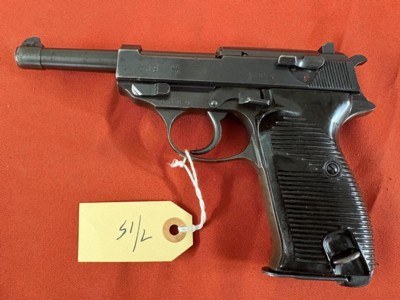 WWll GERMAN NAZI P38 SEMI AUTO PISTOL 9MM WALTHER AC42