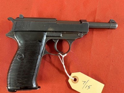 WWll GERMAN NAZI P38 SEMI AUTO PISTOL 9MM WALTHER AC42 - Image 2 of 19