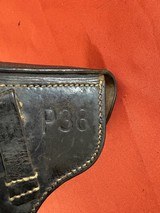 WWll NAZI GERMAN P38 HOLSTERcxb - 11 of 11