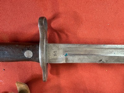 U.S. KRAG BAYONET DATED 1898 - Image 6 of 10