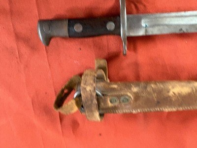 U.S. KRAG BAYONET DATED 1898 - Image 8 of 10