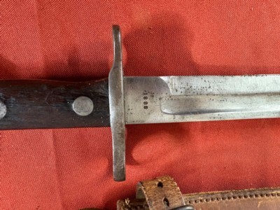 U.S. KRAG BAYONET DATED 1898 - Image 4 of 10