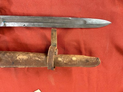 U.S. KRAG BAYONET DATED 1898 - Image 7 of 10