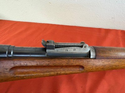 SWISS MILITARY RIFLE MODEL 1896/11 STRAIGHT PULL RIFLE 7.5 SWISS - Image 10 of 11