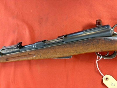 SWISS MILITARY RIFLE MODEL 1896/11 STRAIGHT PULL RIFLE 7.5 SWISS - Image 7 of 11