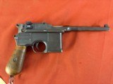 MAUSER C96 BROOMHANDLE SEMI AUTO PISTOL 7.63 mm - 2 of 18