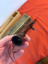 MARLIN NO.1 RIFLE SCOPE WITH RINGS AND ORIGINAL BOX - 5 of 8