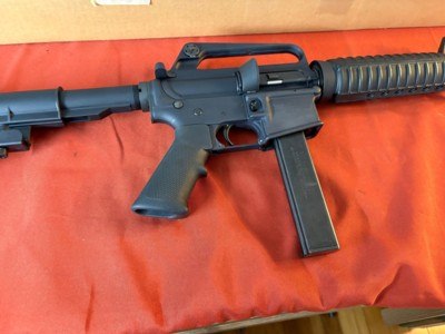 COLT MODEL AR6450 AR-15 SEMI AUTO RIFLE 9MM COMES WITH BOX & ACCESSORIES - Image 4 of 17