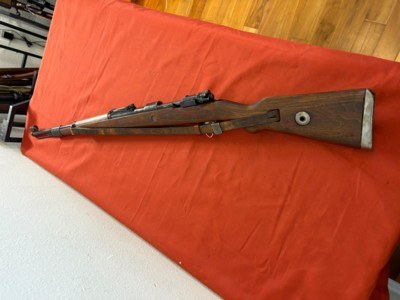 WWll GERMAN NAZI K98 bnz 4 BOLT ACTION RIFLE 8mm