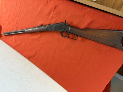 WINCHESTER MODEL 1873 LEVER ACTION RIFLE 32 W.C.F. MADE IN 1890 - Image 7 of 18
