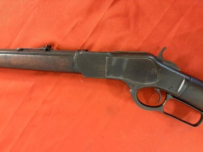 WINCHESTER MODEL 1873 LEVER ACTION RIFLE 32 W.C.F. MADE IN 1890 - Image 8 of 18