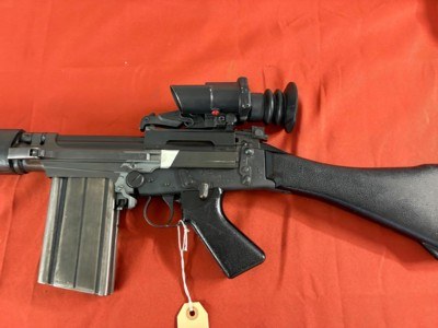 MILITARY L1A1 FAL SPORTER 308 WITH SIGHTUNIT INFANTRY TRILUX L2 A2