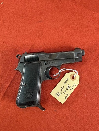 WWll BERETTA MODEL 1934 SEMI AUTO PISTOL 380 ACP ~ MADE 1938 ~ - Image 2 of 14