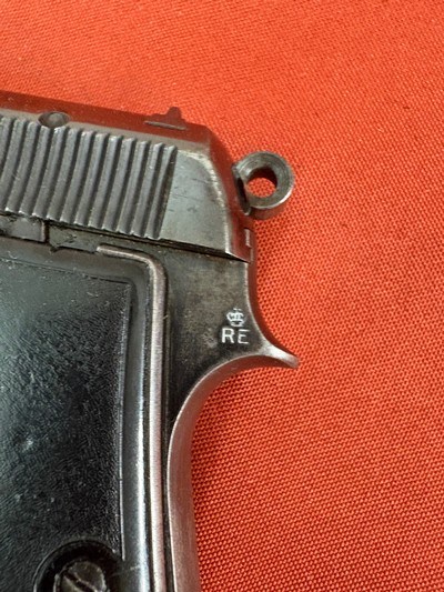 WWll BERETTA MODEL 1934 SEMI AUTO PISTOL 380 ACP ~ MADE 1938 ~ - Image 5 of 14