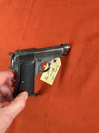 WWll BERETTA MODEL 1934 SEMI AUTO PISTOL 380 ACP ~ MADE 1938 ~ - Image 7 of 14