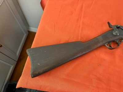 U.S. SPRINGFIELD TRAPDOOR CADET RIFLE 45/70 GOV'T ~ ANTIQUE ~ MADE 1889 - Image 5 of 19
