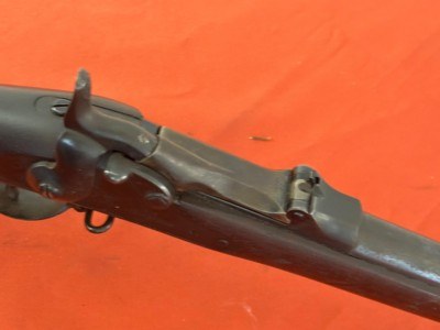U.S. SPRINGFIELD TRAPDOOR CADET RIFLE 45/70 GOV'T ~ ANTIQUE ~ MADE 1889 - Image 6 of 19