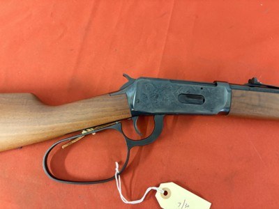 WINCHESTER MODEL 94AE WRANGLER ll LARGE LOOP LEVER ACTION TRAPPER RIFLE 38-55