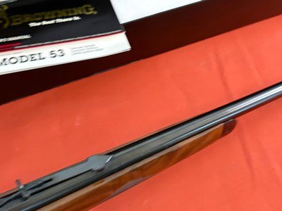 BROWNING MODEL 53 LEVER ACTION RIFLE 32-20 ~ NICE HIGH GRADE WOOD ~ - Image 11 of 14