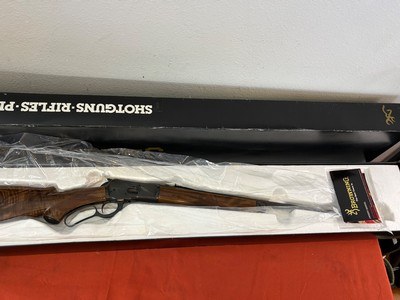 BROWNING MODEL 53 LEVER ACTION RIFLE 32-20 ~ NICE HIGH GRADE WOOD ~ - Image 2 of 14