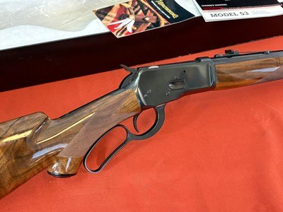 BROWNING MODEL 53 LEVER ACTION RIFLE 32-20 ~ NICE HIGH GRADE WOOD ~ - Image 4 of 14