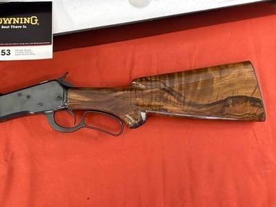 BROWNING MODEL 53 LEVER ACTION RIFLE 32-20 ~ NICE HIGH GRADE WOOD ~ - Image 12 of 14