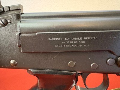 FN BELGIUM FABRIQUE NATIONALE FAL SEMI AUTO RIFLE 308 MATCH - Image 3 of 11