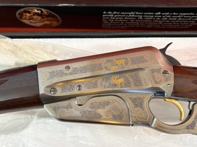WINCHESTER MODEL 1895 ~ HIGH GRADE ~ ENGRAVED RIFLE 30-06 - Image 8 of 14