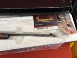 BROWNING MODEL 53 LEVER ACTION RIFLE 32-20 ~ HIGH GRADE WOOD ~ - Image 6 of 12