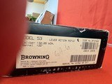 BROWNING MODEL 53 LEVER ACTION RIFLE 32-20 ~ HIGH GRADE WOOD ~ - Image 12 of 12