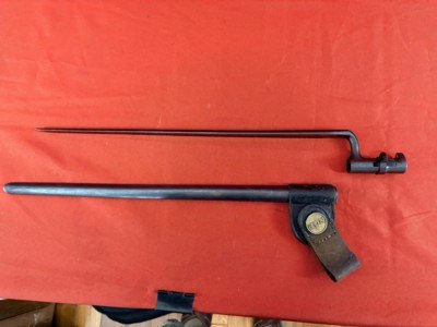 U.S. SPRINGFIELD TRAPDOOR BAYONET ~ NATIONAL GUARD OF PENNSYLVANIA ~