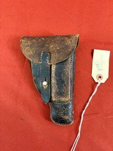 WWII GERMAN WALTHER PPK HOLSTER ~ 1942 DATED ~