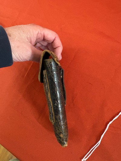 WWII GERMAN WALTHER PPK HOLSTER ~ 1942 DATED ~ - Image 4 of 8