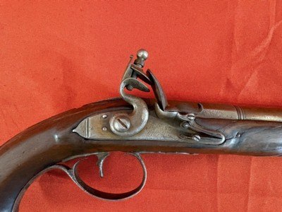 ENGLISH FLINTLOCK PISTOL ~ ANTIQUE ~