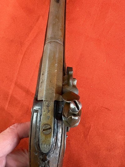 ENGLISH FLINTLOCK PISTOL ~ ANTIQUE ~ - Image 9 of 15