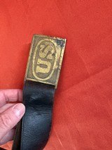 RARE FIND ~ COLT 1873 SINGLE ACTION ARMY CAVALRYHOLSTER WITH BELT - 10 of 15