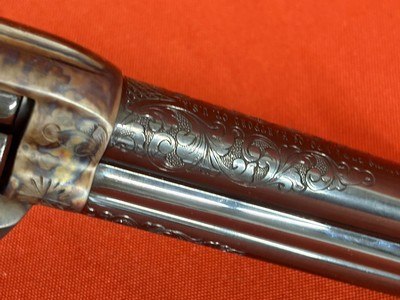 RARE ~ COLT SINGLE ACTION ARMY 45LC ~ ENGRAVED ~COLT ENGRAVING SAMPLER ~ - Image 10 of 17