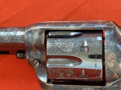 RARE ~ COLT SINGLE ACTION ARMY 45LC ~ ENGRAVED ~COLT ENGRAVING SAMPLER ~ - Image 9 of 17